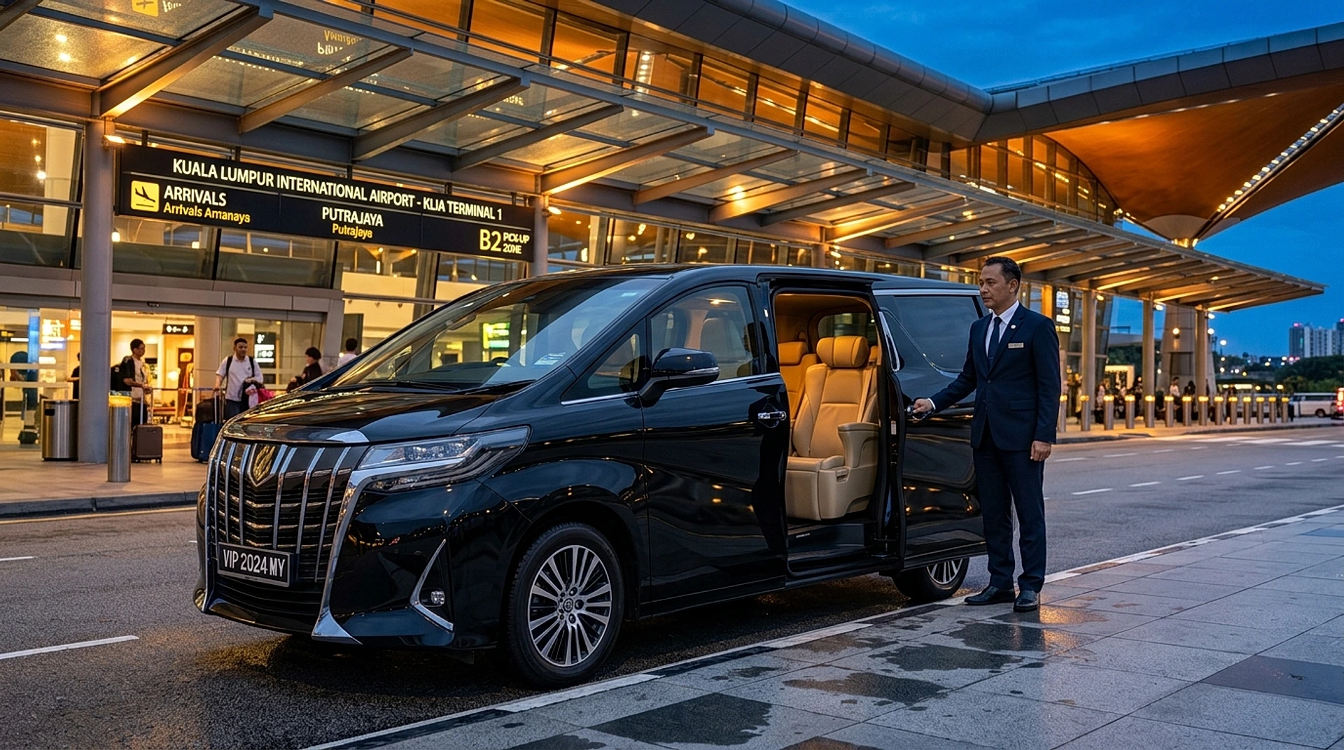 Airport VIP Transfer at KLIA Terminal 1 Arrivals